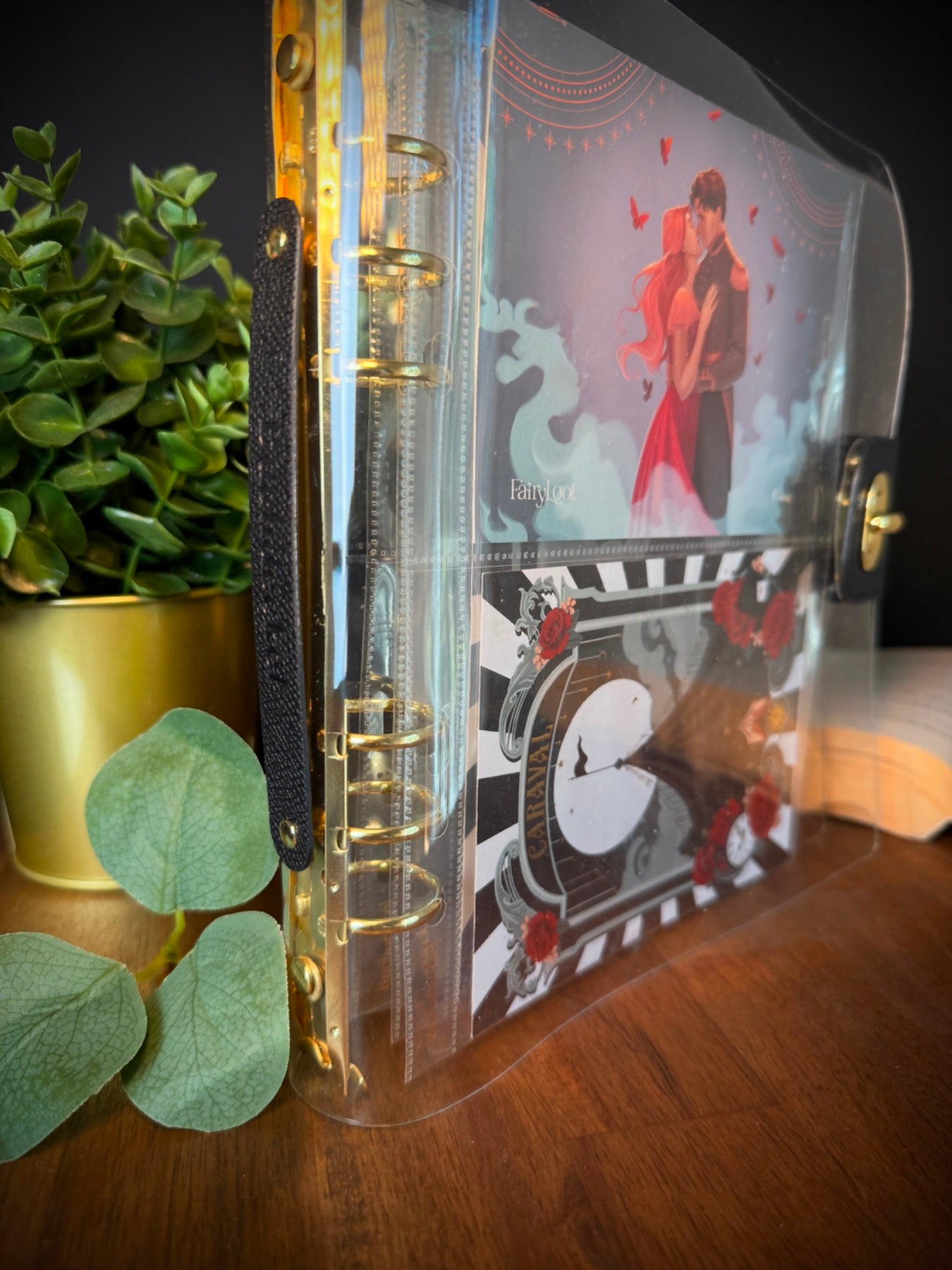 Buchdeckel's Binder für Collectibles