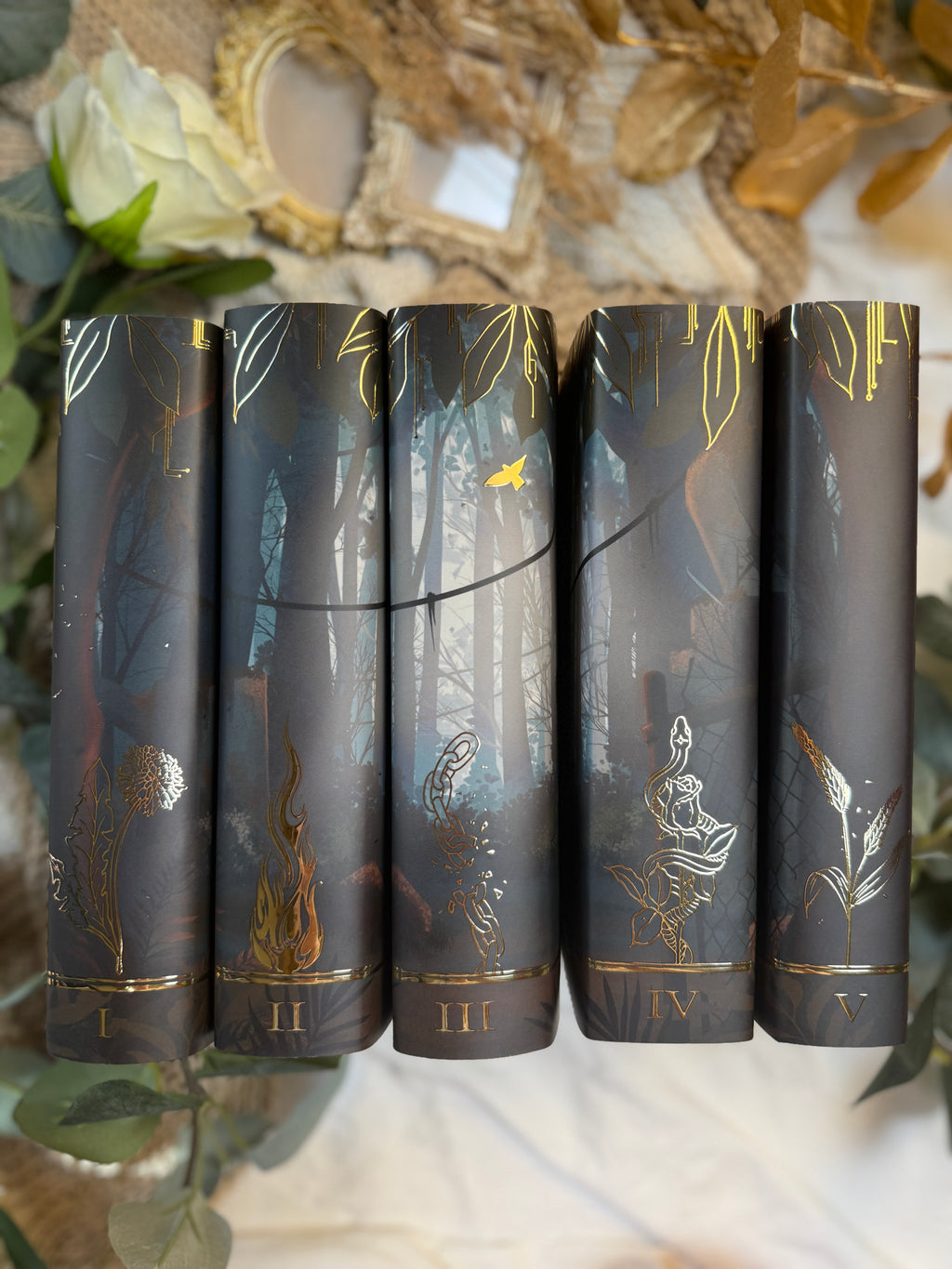 Buchumschläge für Hardcover inspiriert für die Panem Bücher