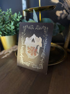 E-Reader Einleger Dark Romance ( Silber )