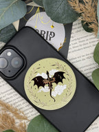 Phone Grip glatte Oberfläche "Drache"