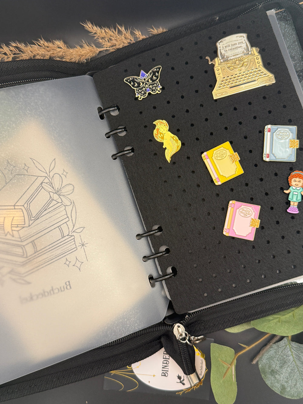 Pin binder