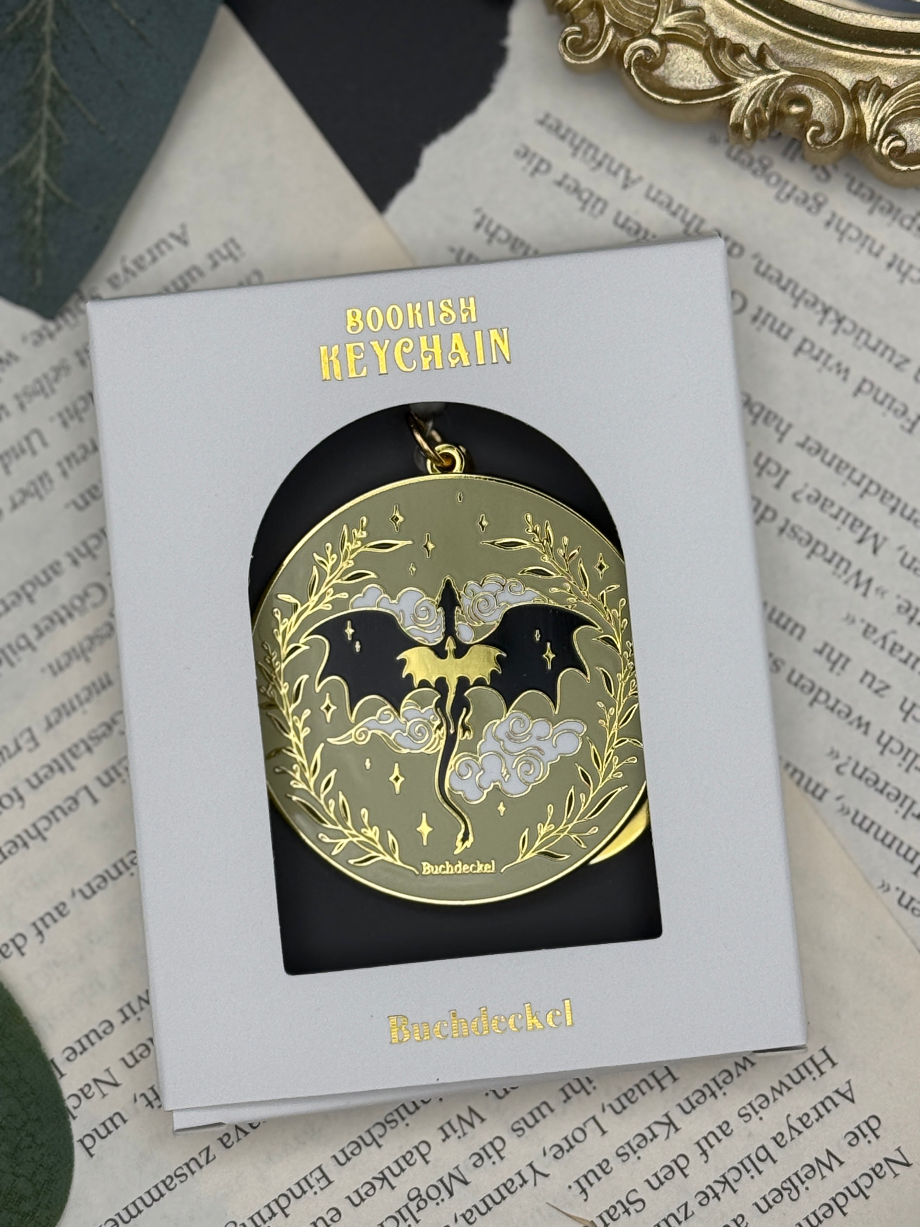 Schlüsselanhänger "Drache" XXL