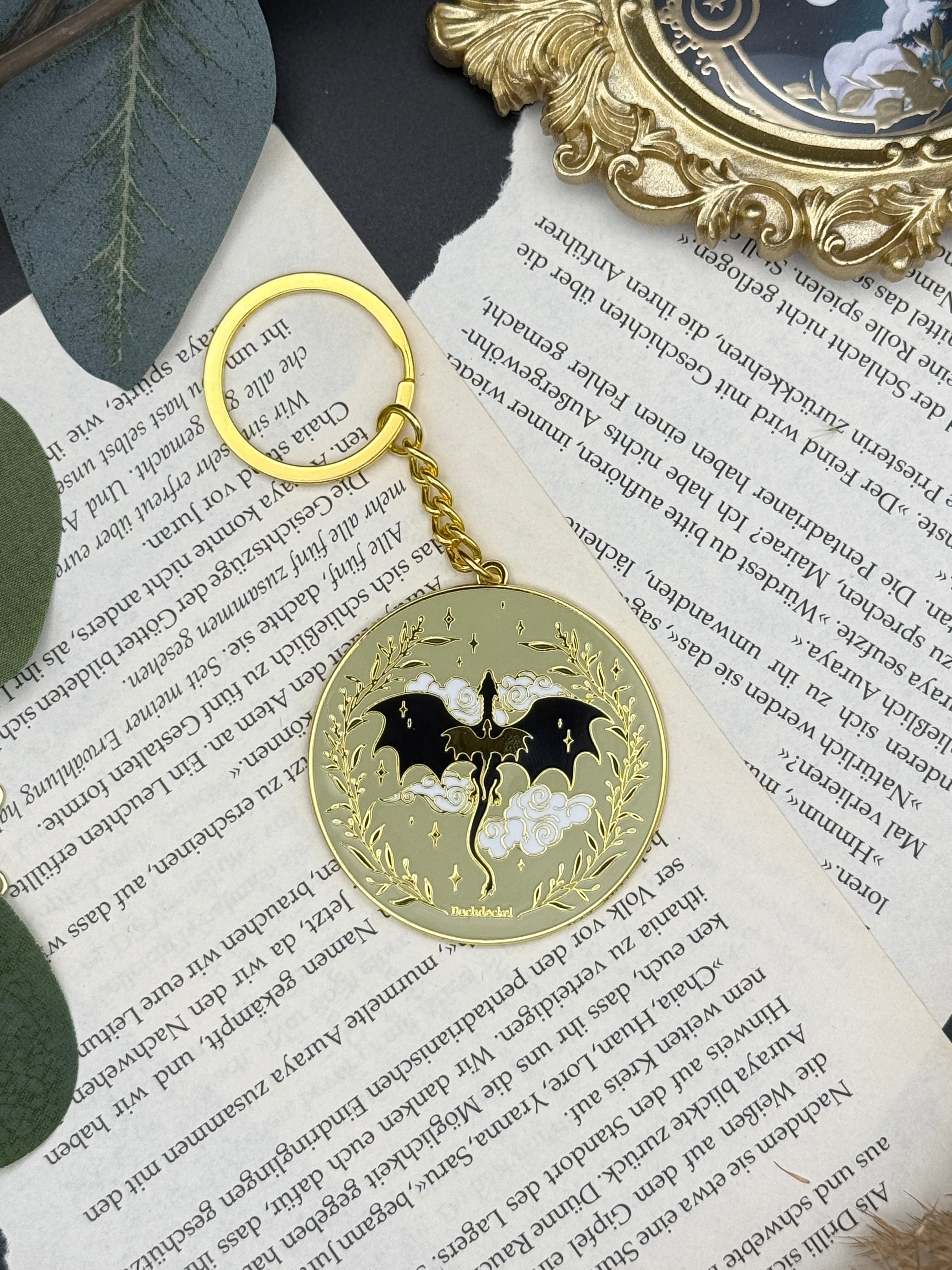 Schlüsselanhänger "Drache" XXL