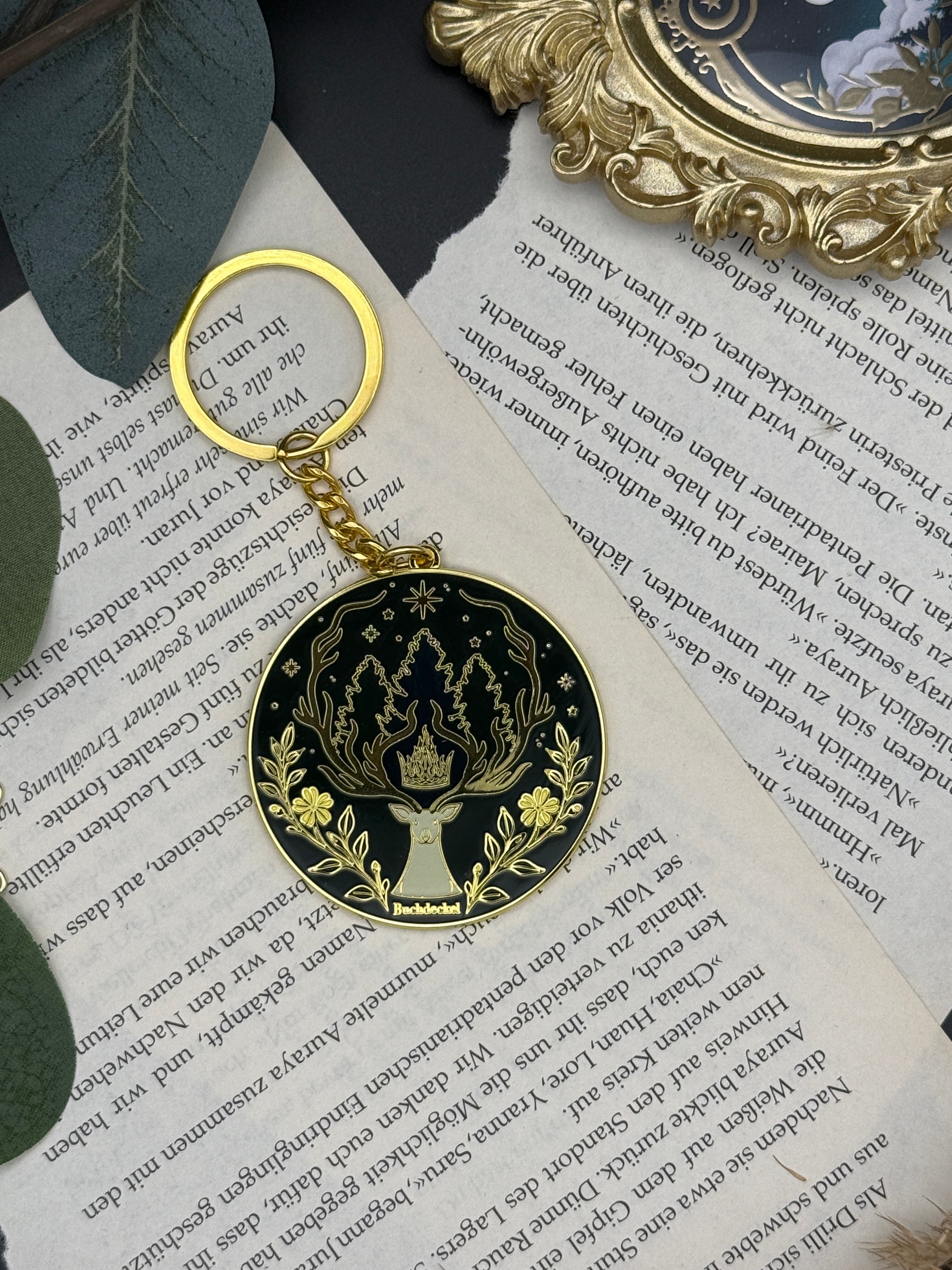 Schlüsselanhänger "Hirsch" XXL