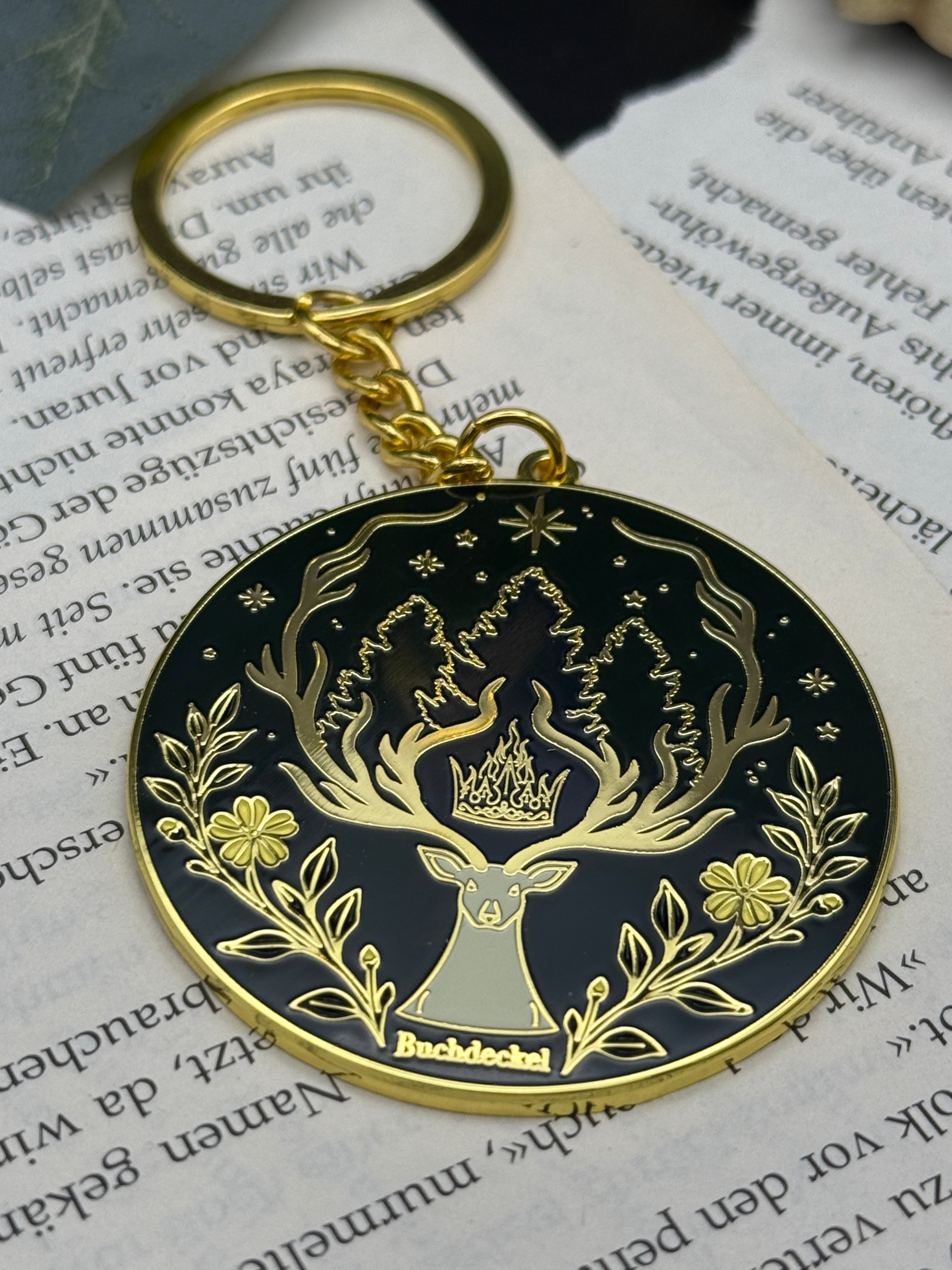 Schlüsselanhänger "Hirsch" XXL