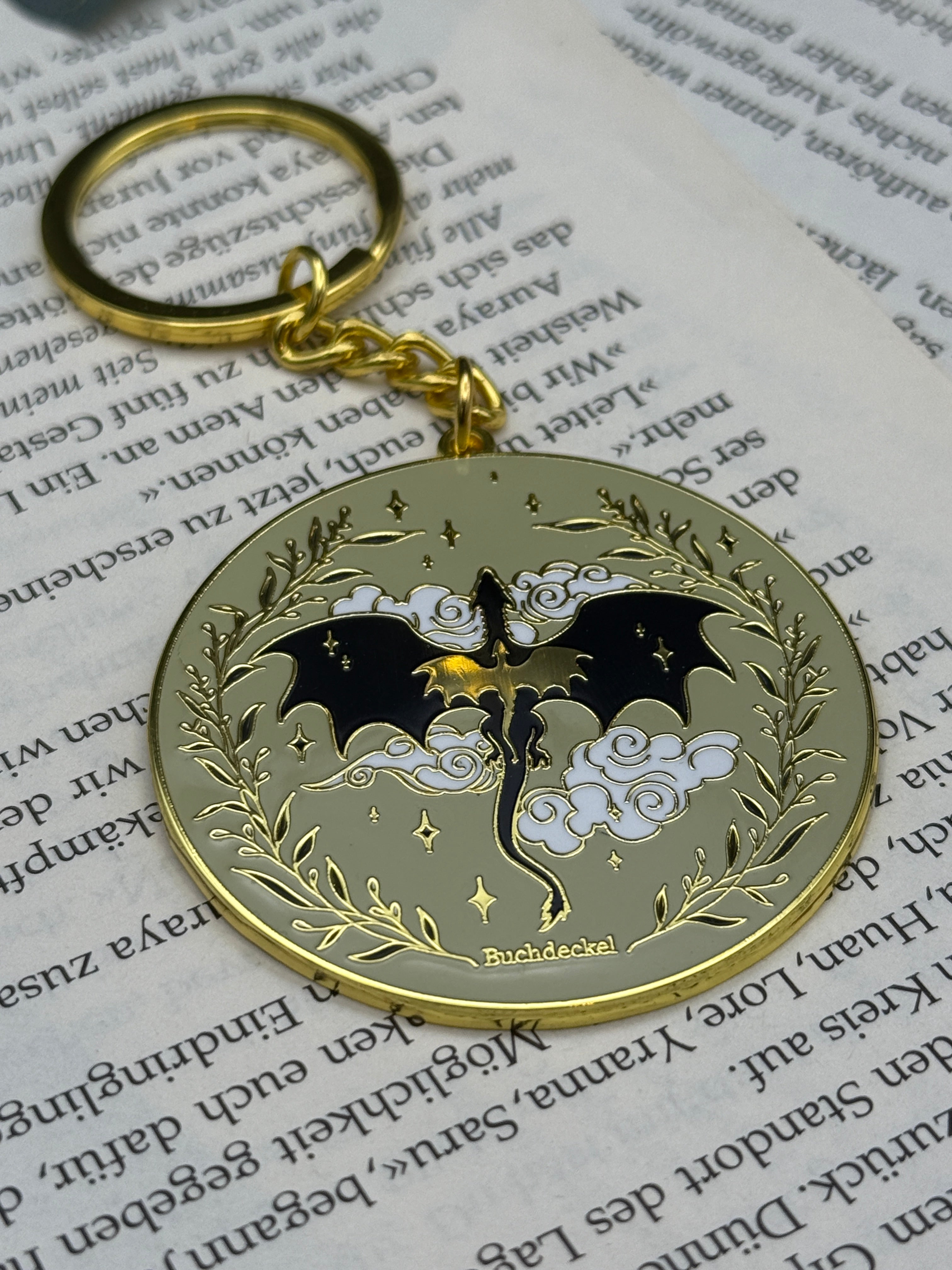 Schlüsselanhänger "Drache" XXL