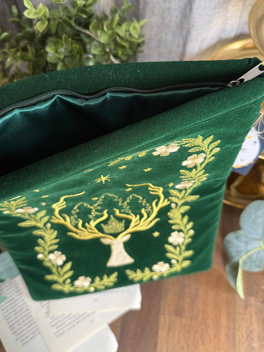 Buchtasche Hirsch