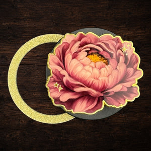 Phone Grip "Dark Peony“