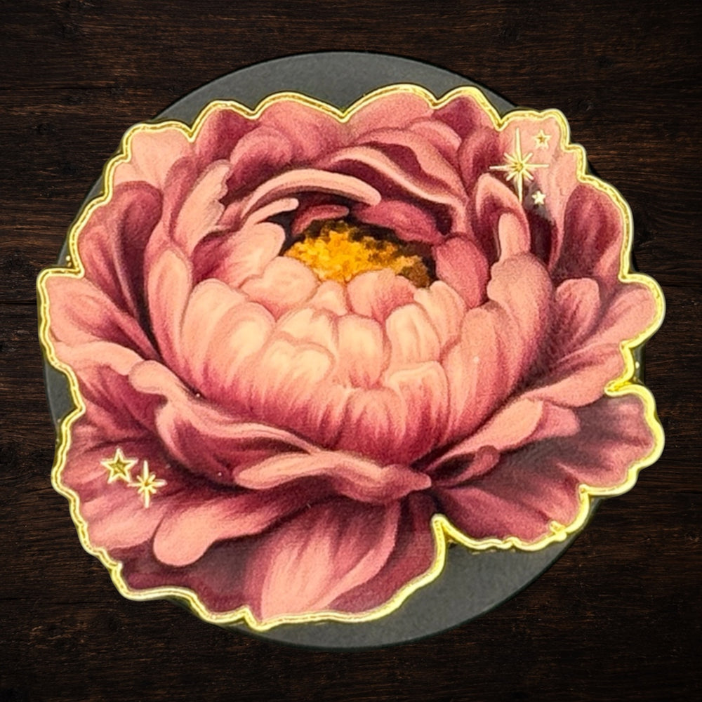 Phone Grip "Dark Peony“