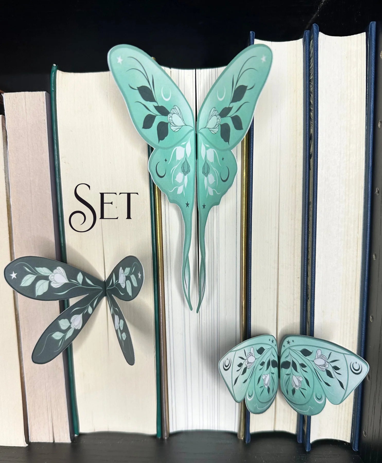 Lesezeichen Flügel Motte/Falter/Libelle