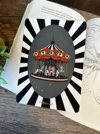 Caraval Karte Lesezeichen