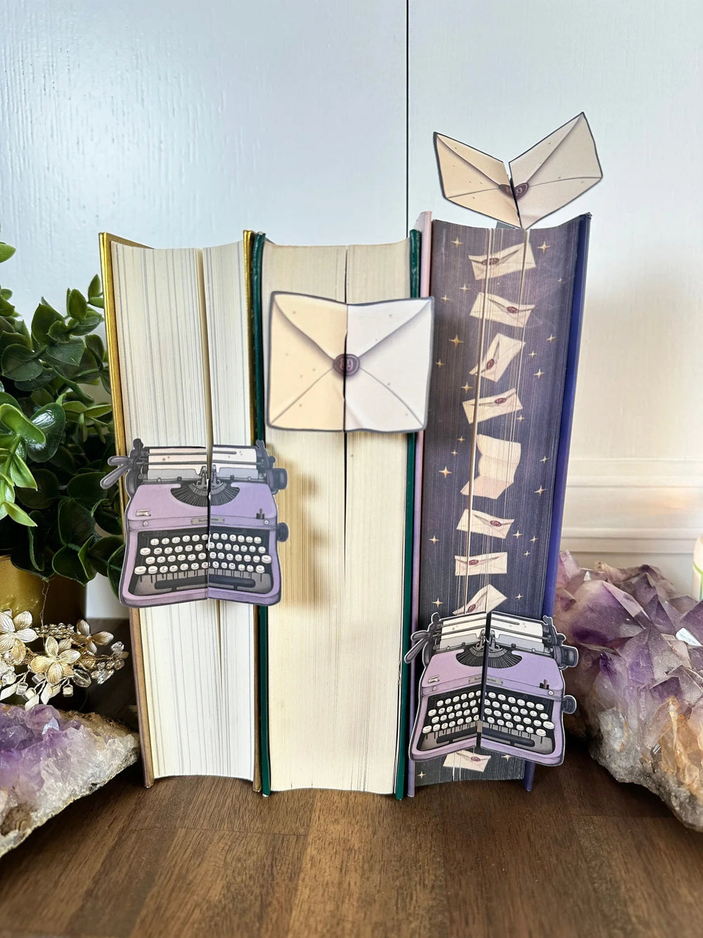 Bookmarks inspired by Divine Rivals and Ruthless Vows