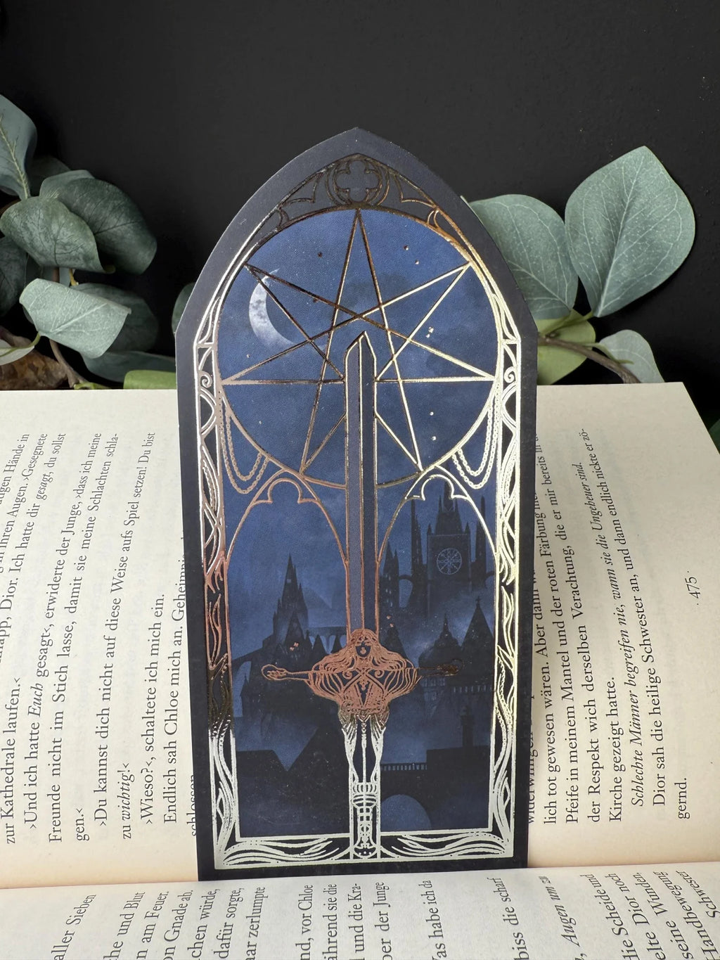 Lesezeichen inspiriert von Reich der Vampire