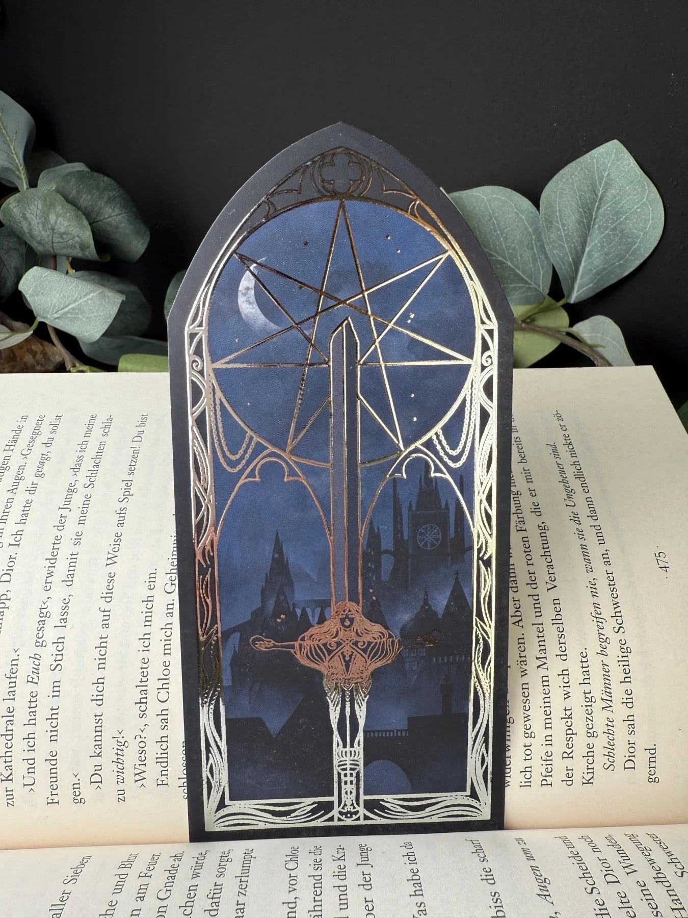 Lesezeichen inspiriert von Reich der Vampire